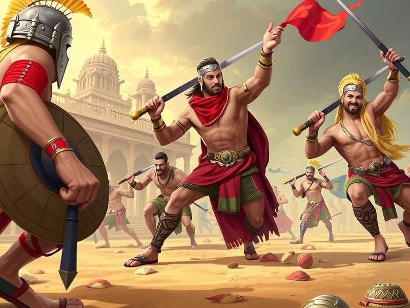 Gujarat Gladiator Game community event with players
